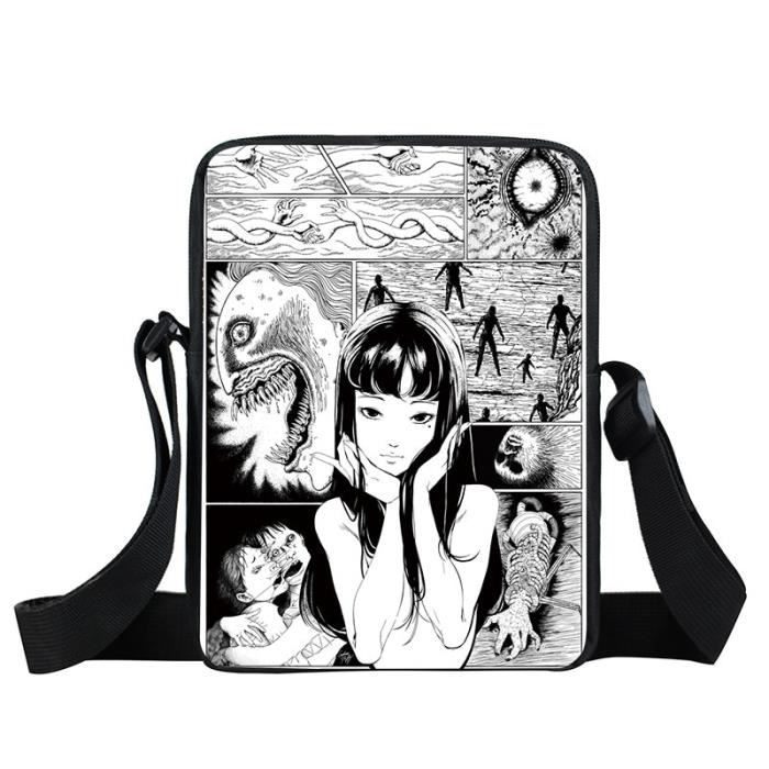 Sac bandouli re Japonais horreur manga Messenger sac femmes sacs
