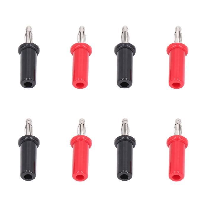 Carson Cordon De Charge Multiple 8 En 1 – Fiche Banane 4 Mm – Compatible Futaba, XT60, XT90, T-Plug, Tamiya – Accessoire RC Universel