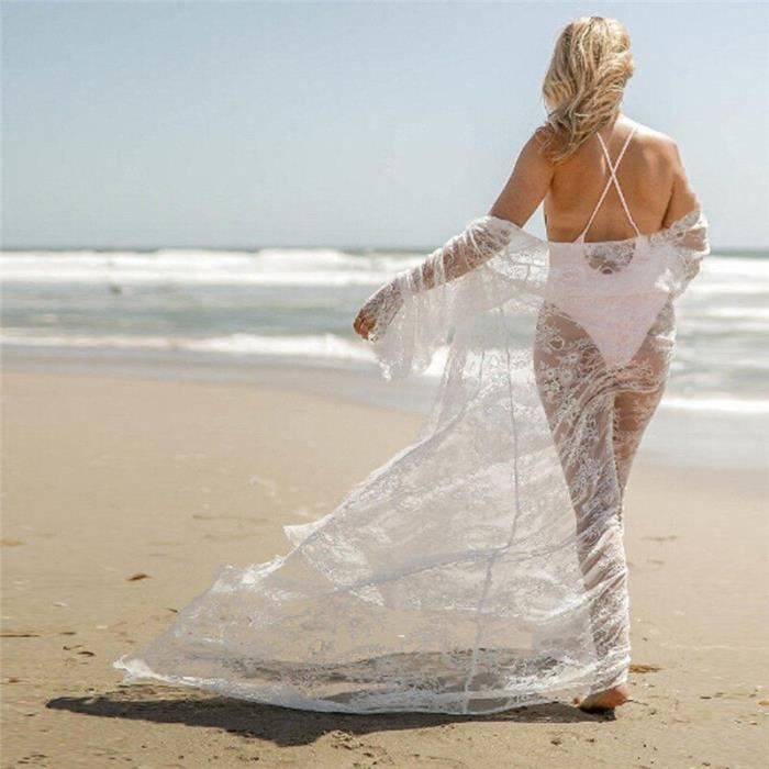 Kimono transparent plage 2025