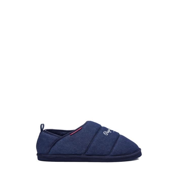 Chaussons homme Pepe Jeans Ref 54761 559 Dark Denim Textile