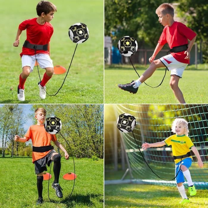 Ceinture D'entraînement Football Solo - Kick Trainer Avec Cordon élastique - Pour Balles Taille 3,4,5 - Enfants/adultes