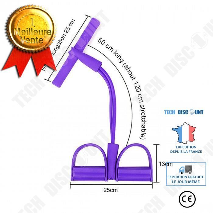 Bande élastique De Fitness Polyvalente – Résistance Ajustable Pour Yoga, Pilates, Renforcement Des Bras, Jambes Et Abdos – Voyage
