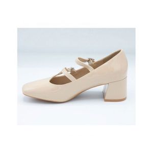 Chaussures à Talons Femme Caragioya - PVC Beige à Nouer - Talon 3,7 Cm - Pointure EUR 40/UK 7 - Neuf