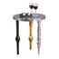 Table Basse Ronde De Salon D Appoint Bout De Canape Originale Design Alu Achat Vente Table D Appoint Table D Appoint Ronde Manga Alu Cdiscount