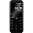 Nokia 8000 Noir Téléphone Mobile Débloqué 4G - (Ecran : 2,8 Pouces – 512 Mo RAM – 4 Go ROM - Double Nano SIM) [Version Française]482-0