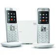 Gigaset CL660 Duo - Telephone Fixe Sans Fil - 2 Combines - Blanc-0