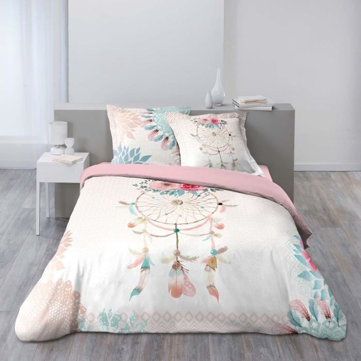 et 2 Taies d/'Oreiller MADEON Housse de Couette 200 cm