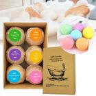 Boule de bain - ZGEER - Set-cadeau de 6 bombes - Vegan - Tous types de peau - Effet moussant riche