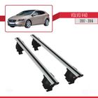 Barres De Toit Aluminium Gris Pour Volvo V40 Pre-Facelift 2013-2016 - ACE-4 Porte-Bagages Voiture 2 Barres Robuste