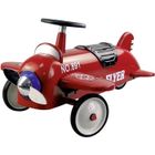 Porteur avion GOKI - Rouge - Métal et plastique - A partir de 1 an - 77 x 48 x 36,5 cm