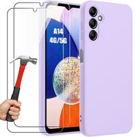 Coque + Verres Trempés - Samsung - Galaxy A14 5G - Protection Ultra Slim - Antichoc - Anti-Rayures