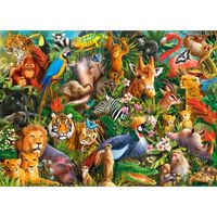 Puzzle Animaux Castorland 180 pièces - Coloris Unique - Pour Enfant à partir de 7 ans