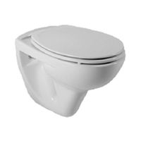 Cuvette WC suspendue - ROCA - POLO - Blanc - Hauteur 36 cm - Sortie horizontale