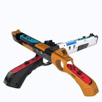 2 Packs Pistolet de Jeu de Tir Compatible avec Nintendo Switch, Manette de Pistolet Joy-Con, Switch Shooting Game Gun Joy-Con Contr