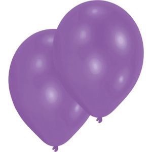 Déco de fête murale AMSCAN Lot de 10 Ballons en latex 27,5 cm/11'' - V