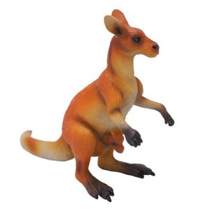 OBJET DÉCORATIF Modèle d'animal sauvage de kangourou Kangourou Mod