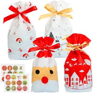 25PCS Boîtes de Bonbon Joyeux Noël et Étiquettes Rubans Bonbonnière  Chocolat en Carton Ballotin Dragée pour Emballage Cadeaux [44] - Cdiscount  Beaux-Arts et Loisirs créatifs