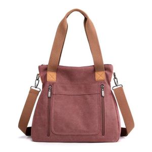 Sac Bandoulière Femme Nylon 28x17 Cm - Sangle Réglable - Neuf