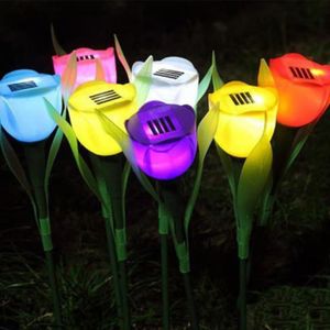 festival Lot de 6 bougies LED solaires /étanches pour jardin f/ête mariage