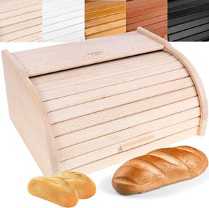 Boite à pain en acier et bambou tower bread - RETIF