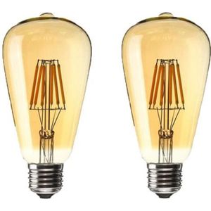 AMPOULE - LED OUGEER Lot de 2 E27 Edison LED Ampoule a Filament 