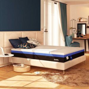 MATELAS Matelas BROS 180x200 -Mousse a Mémoire & Ressorts 