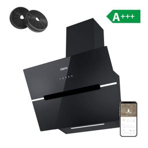 Ciarra Hotte Inclinee Tactile 60cm 2pcs Filtre A Charbon 603 M3 H 3 Vitesses Recyclage Ou Evacuation Classe A Led Lampe Achat Vente Hotte Cdiscount