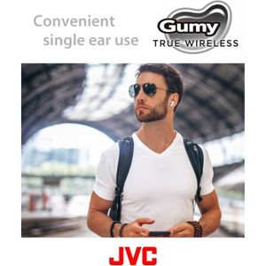 CASQUE - ÉCOUTEURS Écouteurs JVC Gumy True Wireless Bluetooth 5.3 HA-