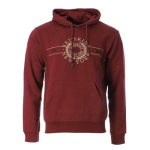 SWEATSHIRT Sweat à Capuche Bordeaux Homme Redskins 231092