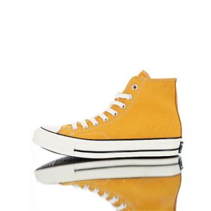 chaussure style converse jaune