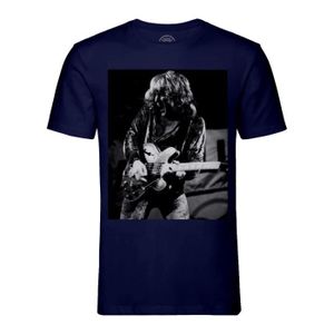 T-SHIRT T-shirt Homme Col Rond Bleu Ten Years After Photo de Stars Célébrités Groupe de Musique 2