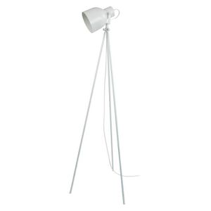 LAMPADAIRE TOSEL Lampadaire 1 lumière - luminaire intérieur - acier blanc ivoire - Style inspiration nordique - H155cm L40cm P40cm