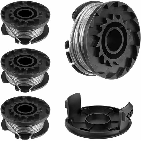 Bobine Et Fil De Coupe Pour Tondeuse Bosch – Référence RY054 – Compatible ART 24, ART 27, ART 30 – Fil 1,5 Mm Inclus