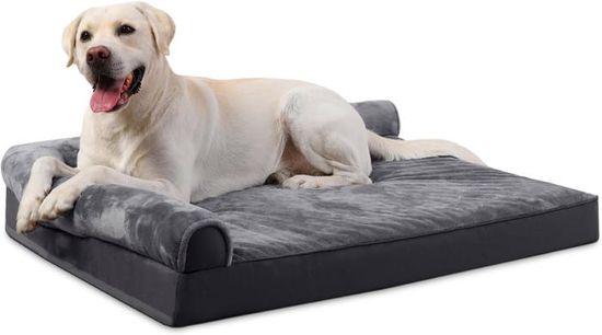 Yiruka Grand lit orthopédique pour chien - Imperméable