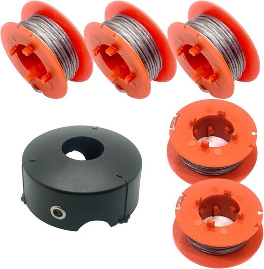 Bobine Di Filo Per Decespugliatore Bosch - Compatibile Con ART 23, 26, 30 | 3 Pezzi Da 8m X 1.6mm, Verde