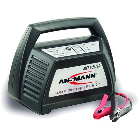 Ansmann Chargeur de batteries ALCT 6-24/10 Noir 4,5 Ah 1001-0014