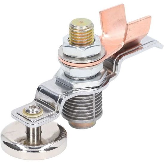 Pince De Masse Magnétique GYSRXS Pour Soudage - Aimant Réglable Avec Panneau Isolant 4.7mm - Accessoire Soudure Sécurisé