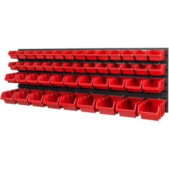 Étagère Métallique 4 Niveaux 180x30x40 Cm - Capacité 175 Kg/niveau - Galvanisée - Montage Sans Vis - Pour Garage Ou Cave