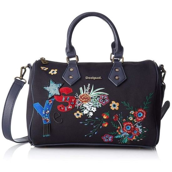 Sacs portes main bols surprise bowling femme desigual 18waxfa9 Bleu Cdiscount Bagagerie Maroquinerie