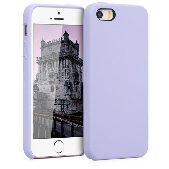 Coque Souple Gel Motif Fantaisie Rouge Pour IPhone 5 / 5S - Protection Anti-choc