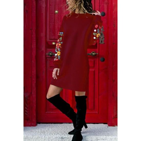 Robe pull loose femme on sale