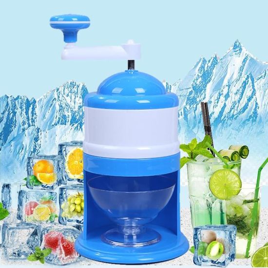 Broyeur à Glace Manuel - Machine à Glace Pilée Sans Électricité | Capacité 500ml, Acier Inoxydable