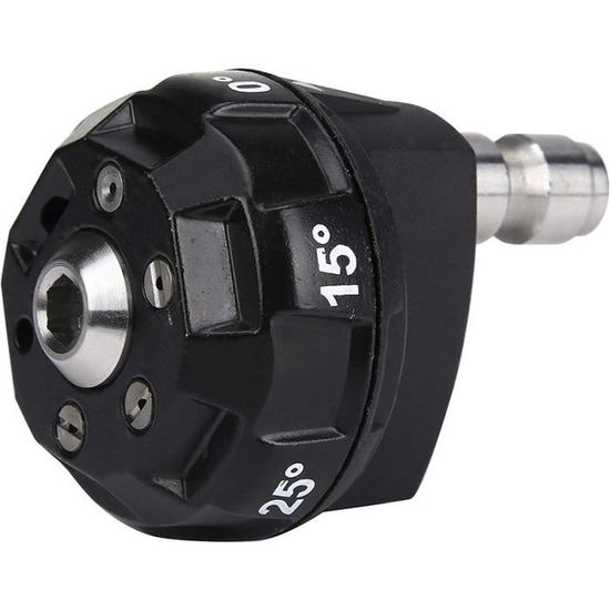 Buse Triple Pour Nettoyeur Haute Pression - Orifice 2.0, 4000 PSI Max, Connexion Rapide 1/4", Acier Inox - 3