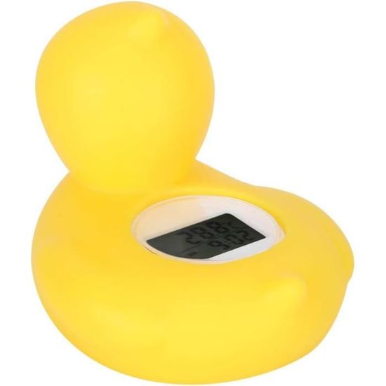 Thermomètre Bain Bébé Canard - Digital Flottant, Affichage °C/°F, Sécurité Sans BPA - 1