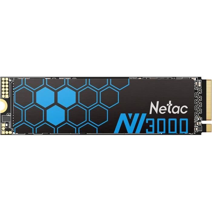 NV3000 2To NVMe SSD M.2 2280 Interne Disque Dur PCIE 3.0 Jusqu'à 3100-2100  MB-S Interface Gén3×4 3D NAND avec Dissipateur Thermique - Cdiscount  Informatique