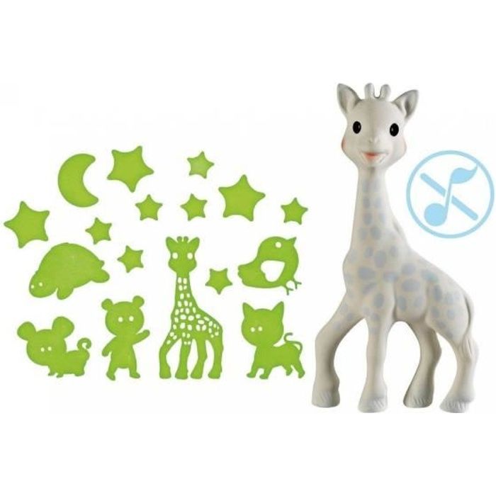 Coffret De Nuit Sophie La Girafe Modele Garcon Cdiscount Puericulture Eveil Bebe
