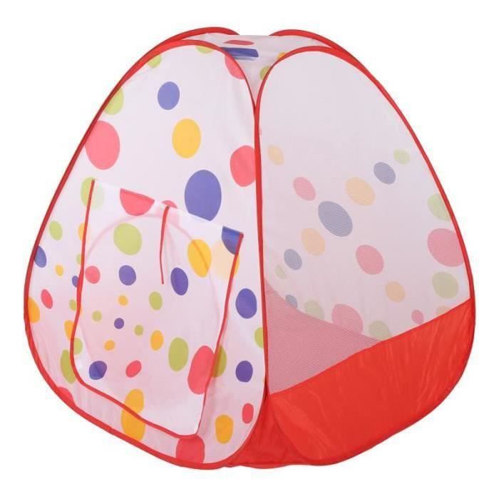 Tente De Jeu KIDIZ XL – Avec 200 Balles, Tunnel, Cube – Maison De Jeu Pour Enfants, Dès 1 An