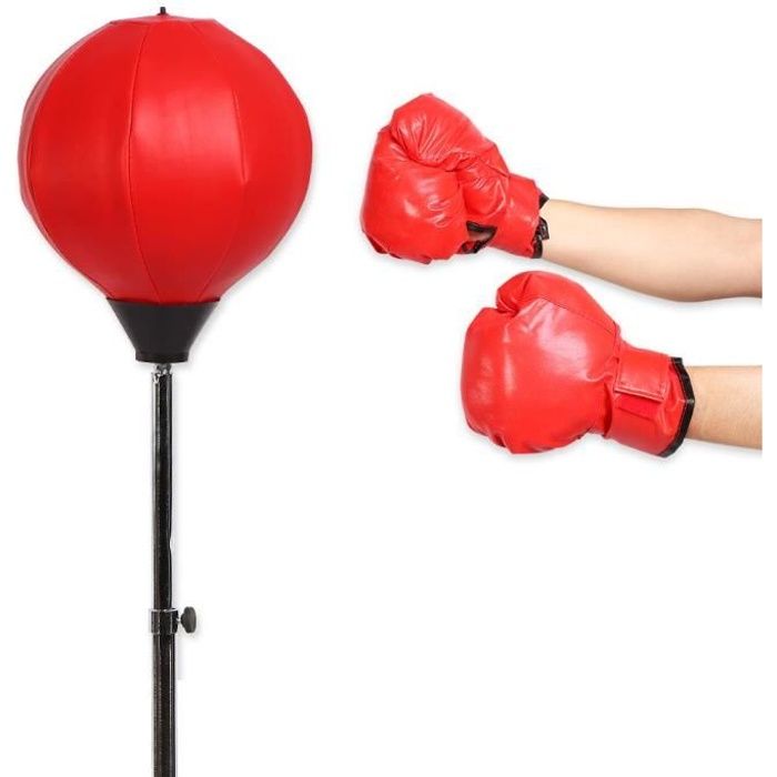Kit d'entraînement Sac de Frappe adulte avec gants de boxe Punching Ball -SWT