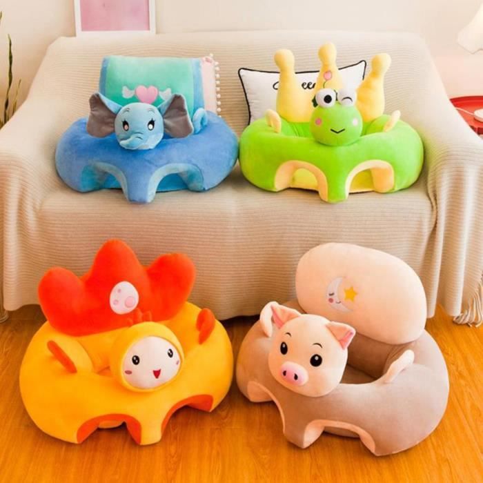 canapé pour bébé Siège d'apprentissage en peluche pour enfants Correction de la position des enfants la grenouille