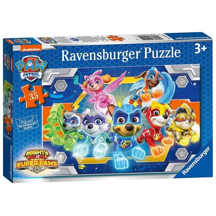 Casse-tête 35pc Ravensburger Paw Patrol Mighty Pups